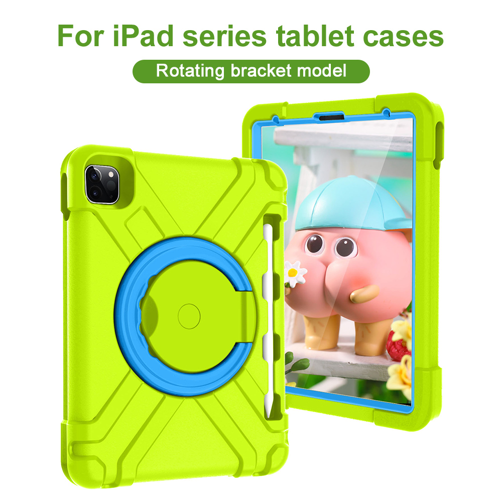 Heavy Duty 360 Full Body Protective Case - 360° Rotating Ring Stand Case For