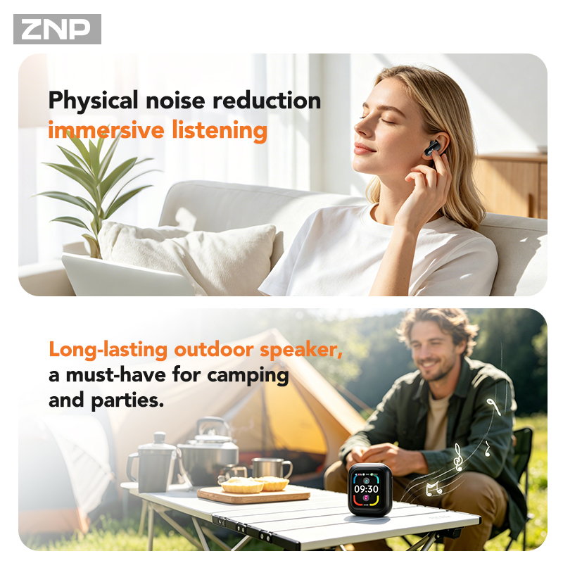 ZNP N04 TWS Wireless Earbuds W - Earphones 评论和价格