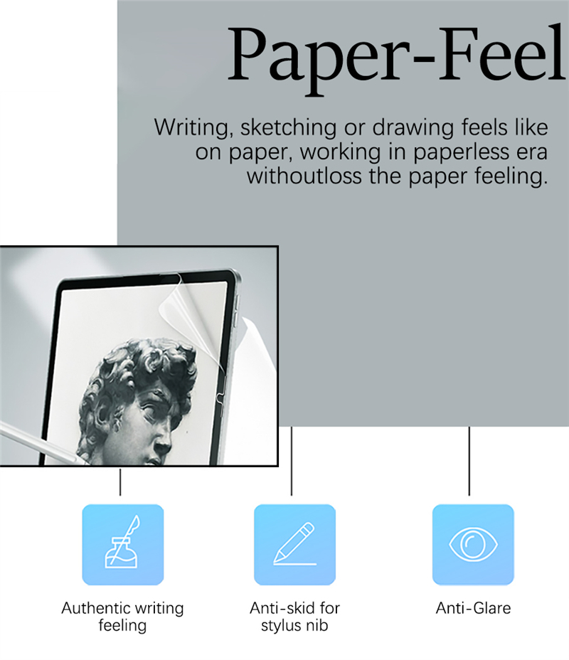 3Pcs Paper Feel Like Screen Pr - Matte Anti Glare Screen Protector 评论和价格