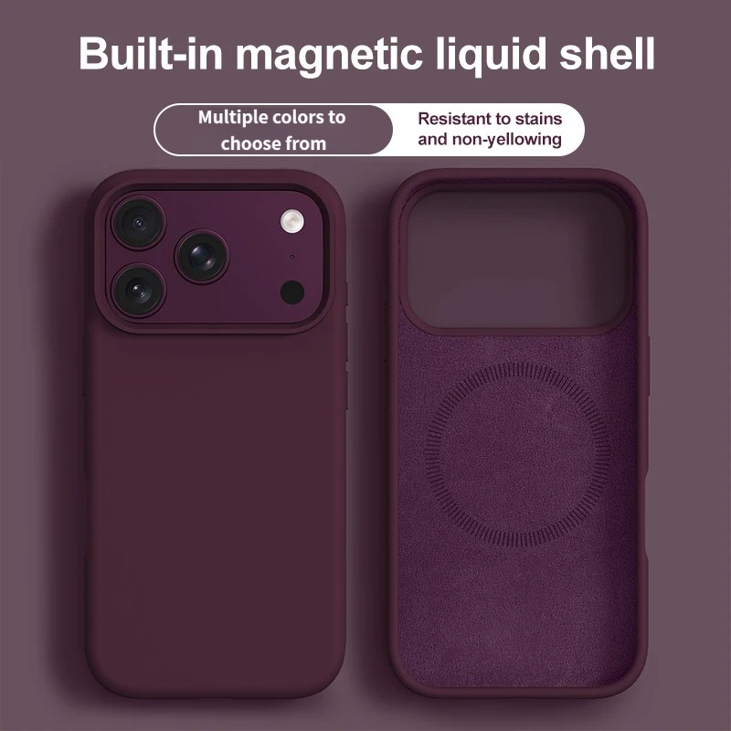 Original Liquid Silicone Magn - Liquid Silicone Magnetic Phone Case 评论和价格