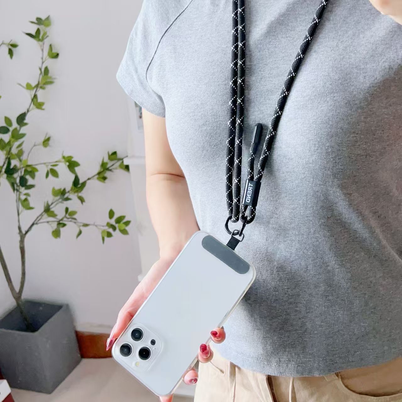 Adjustable Fashion Anti Loss P - Crossbody Lanyard Neck Strap Case 评论和价格